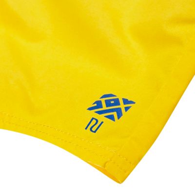 Mini boys yellow swim shorts